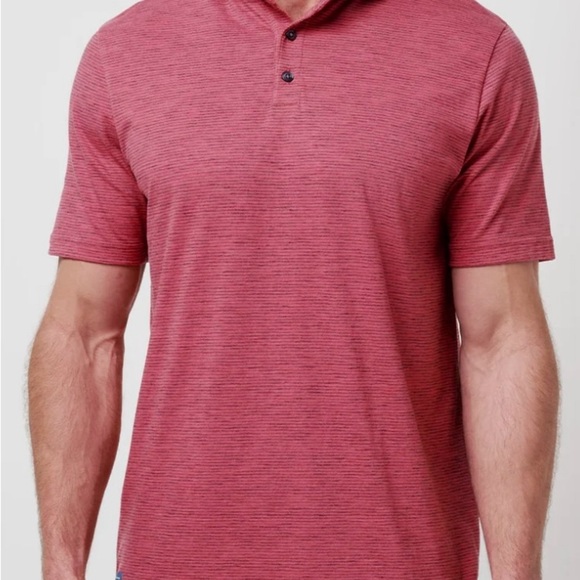 Men’s Travis Mathew Golf Common Interest Polo Shirt Medium NWT MSRP $100 - Picture 4 of 7